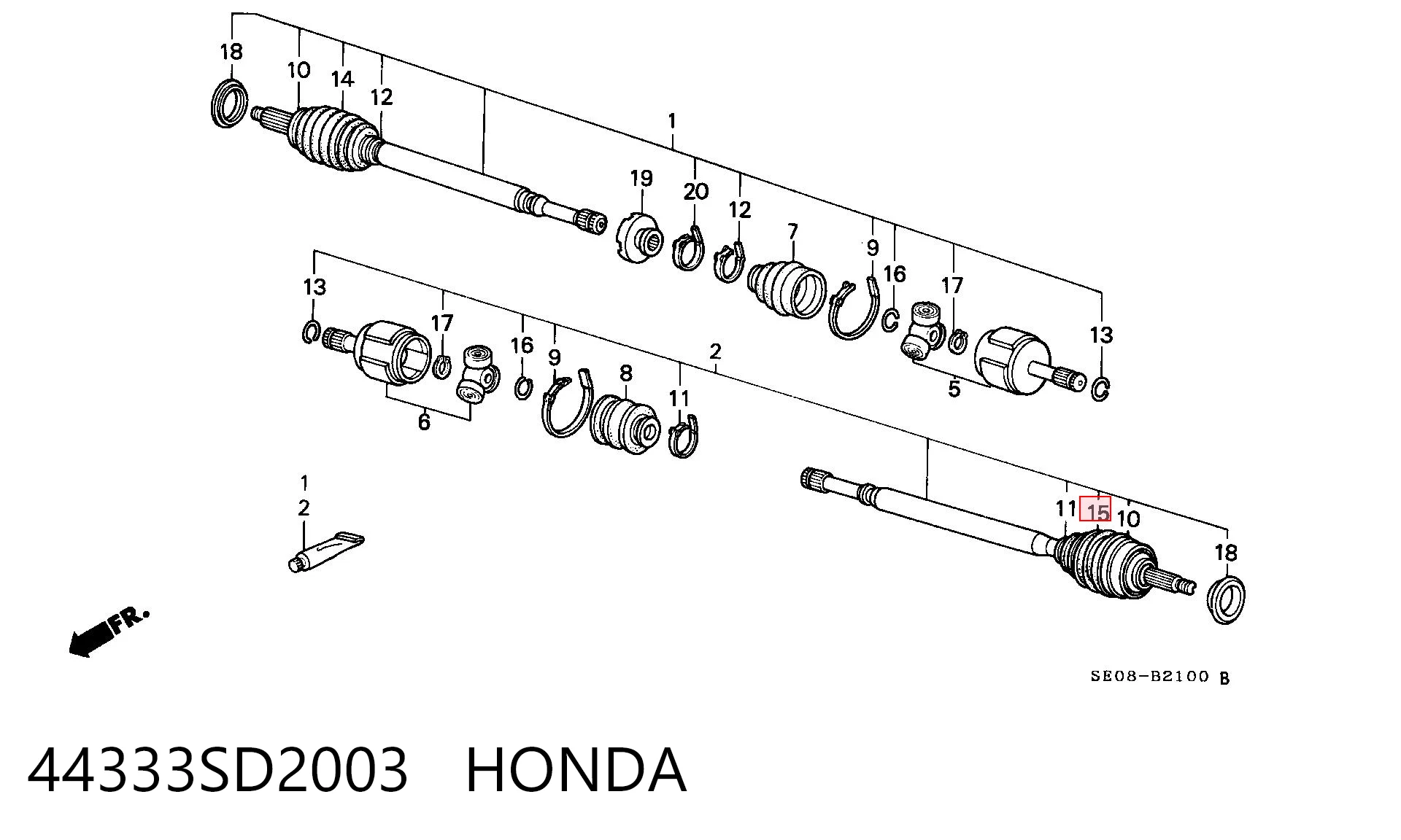 Чехол шруса GKN-Spidan 026124 цена, от 6.68 USD