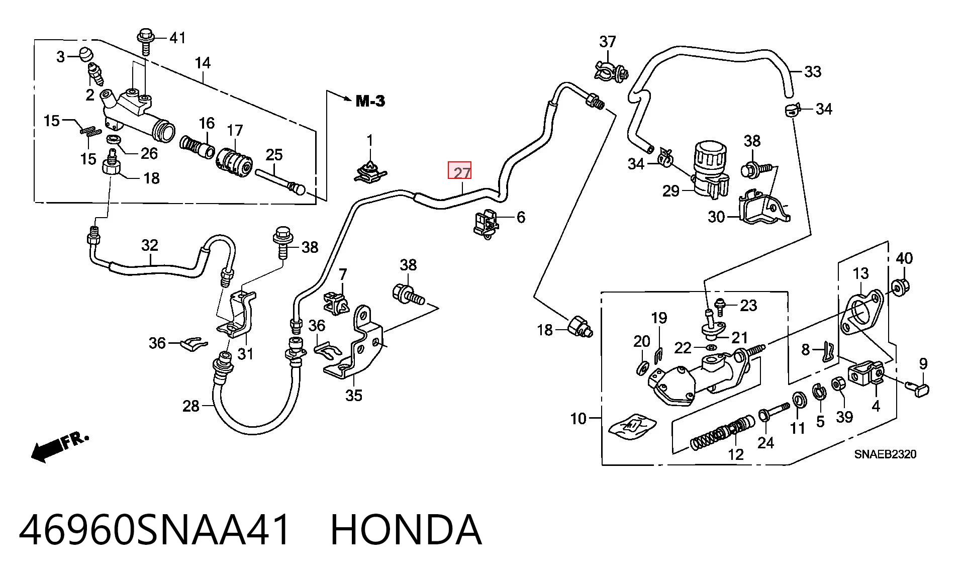 46960SNAA41 Honda 
