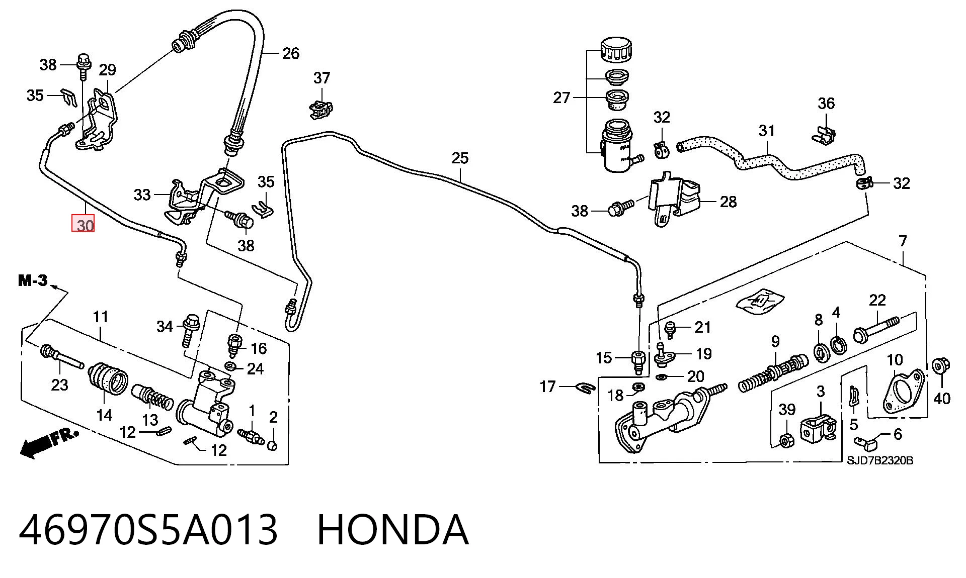 46970S5A013 Honda 