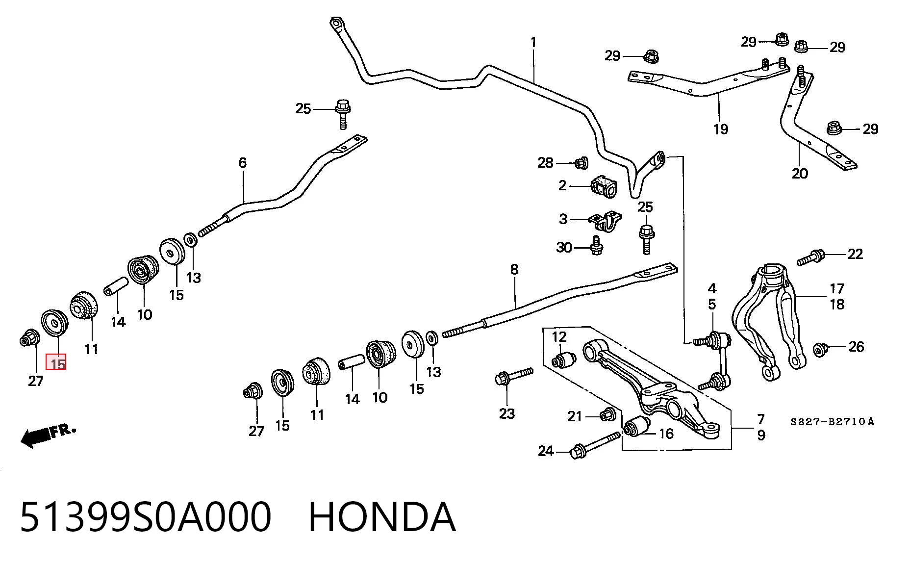 51399S0A000 Honda
