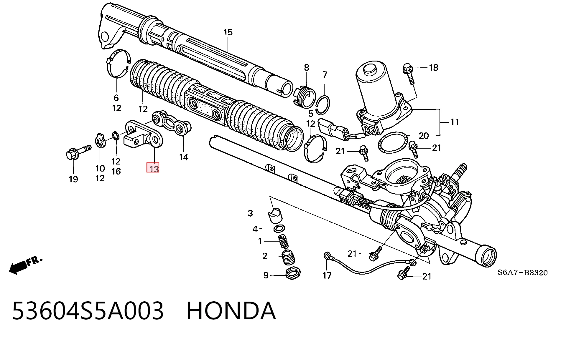 53604S5A003 Honda