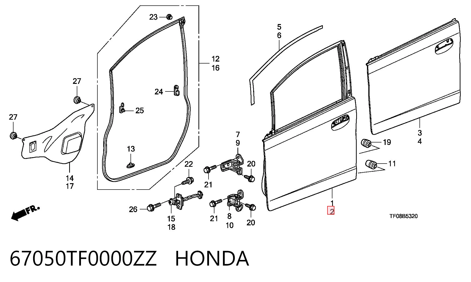 67050TF0000ZZ Honda
