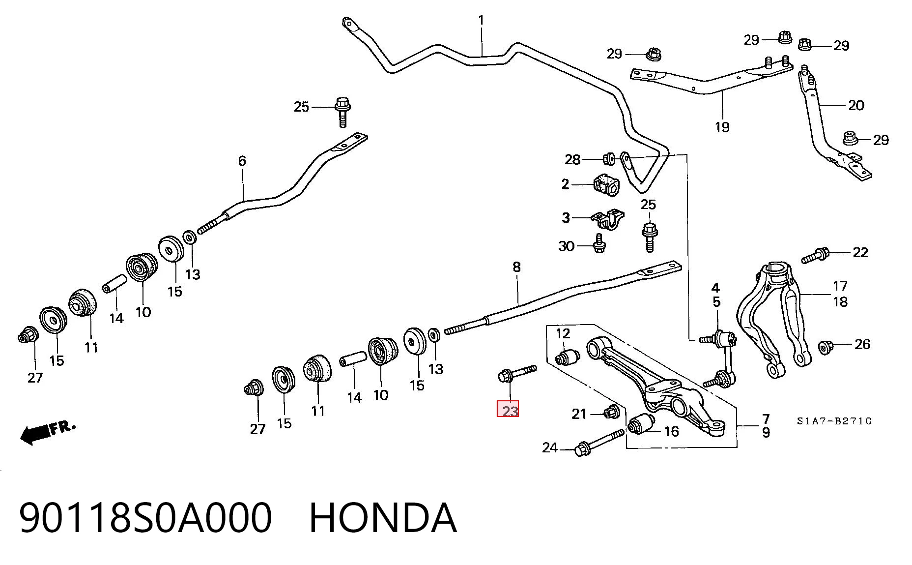 90118S0A000 Honda