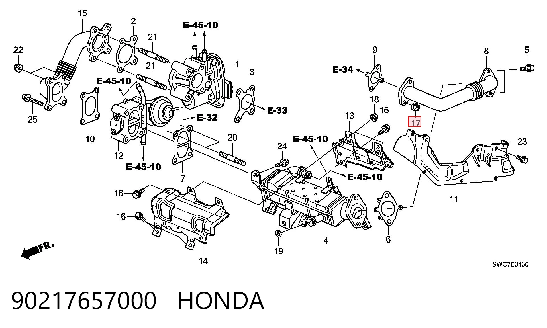 90217657000 Honda 
