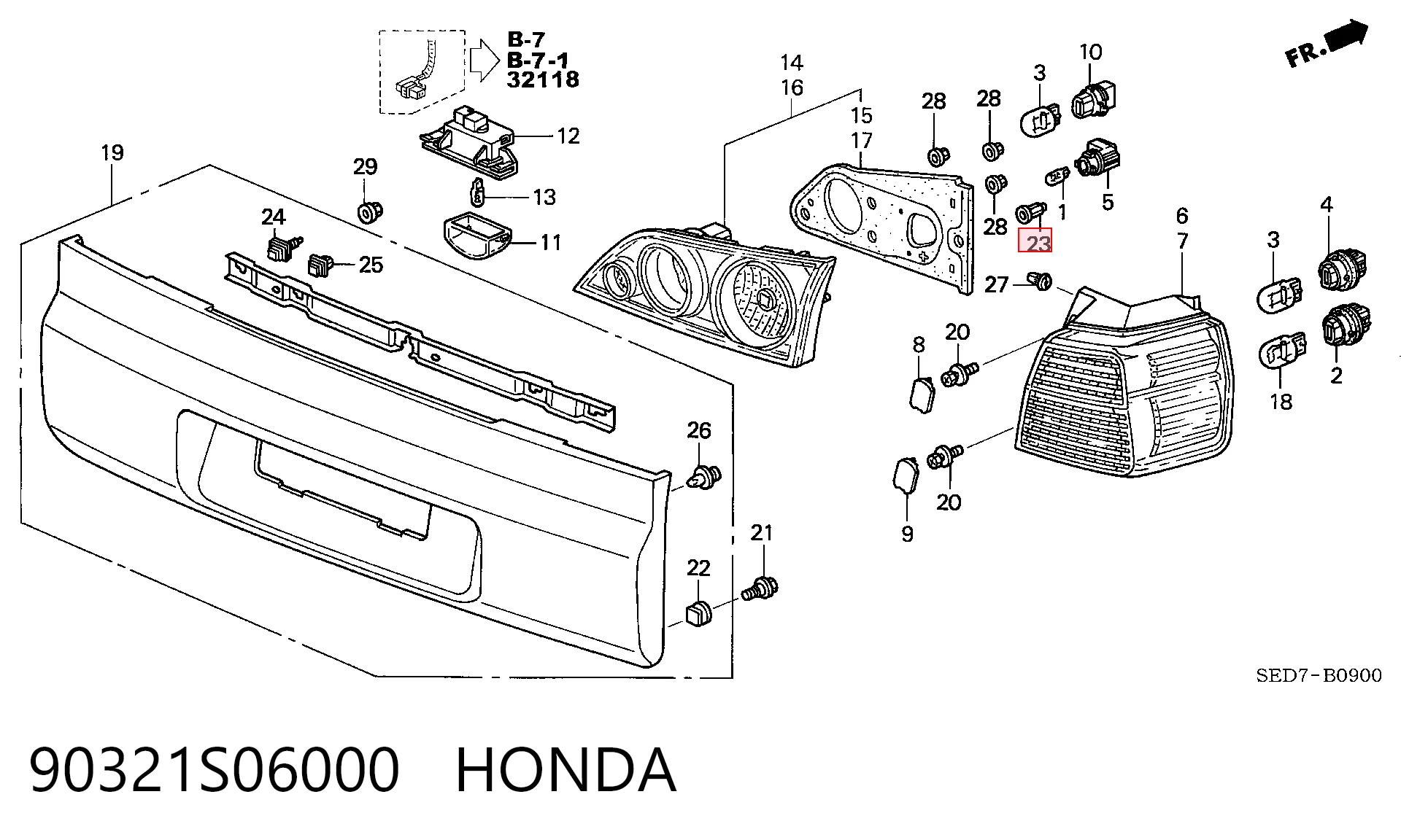 90321S06000 Honda