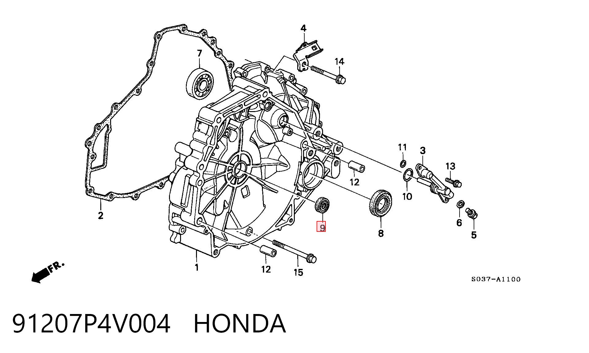 91207P4V004 Honda 