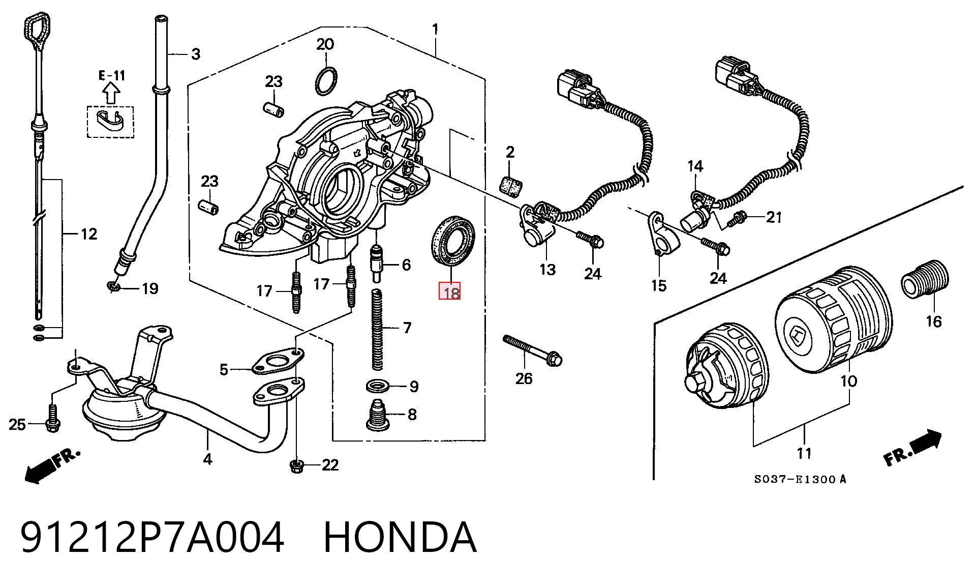 Купить N14012 Japan Cars Передний сальник коленвала