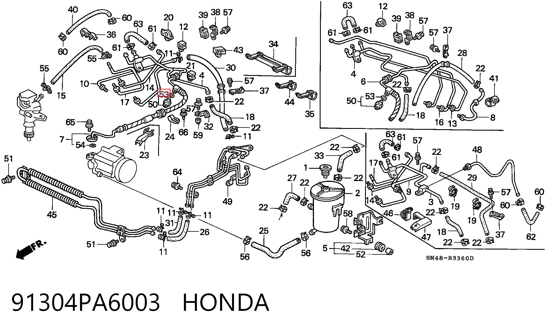 91304PA6003 Honda