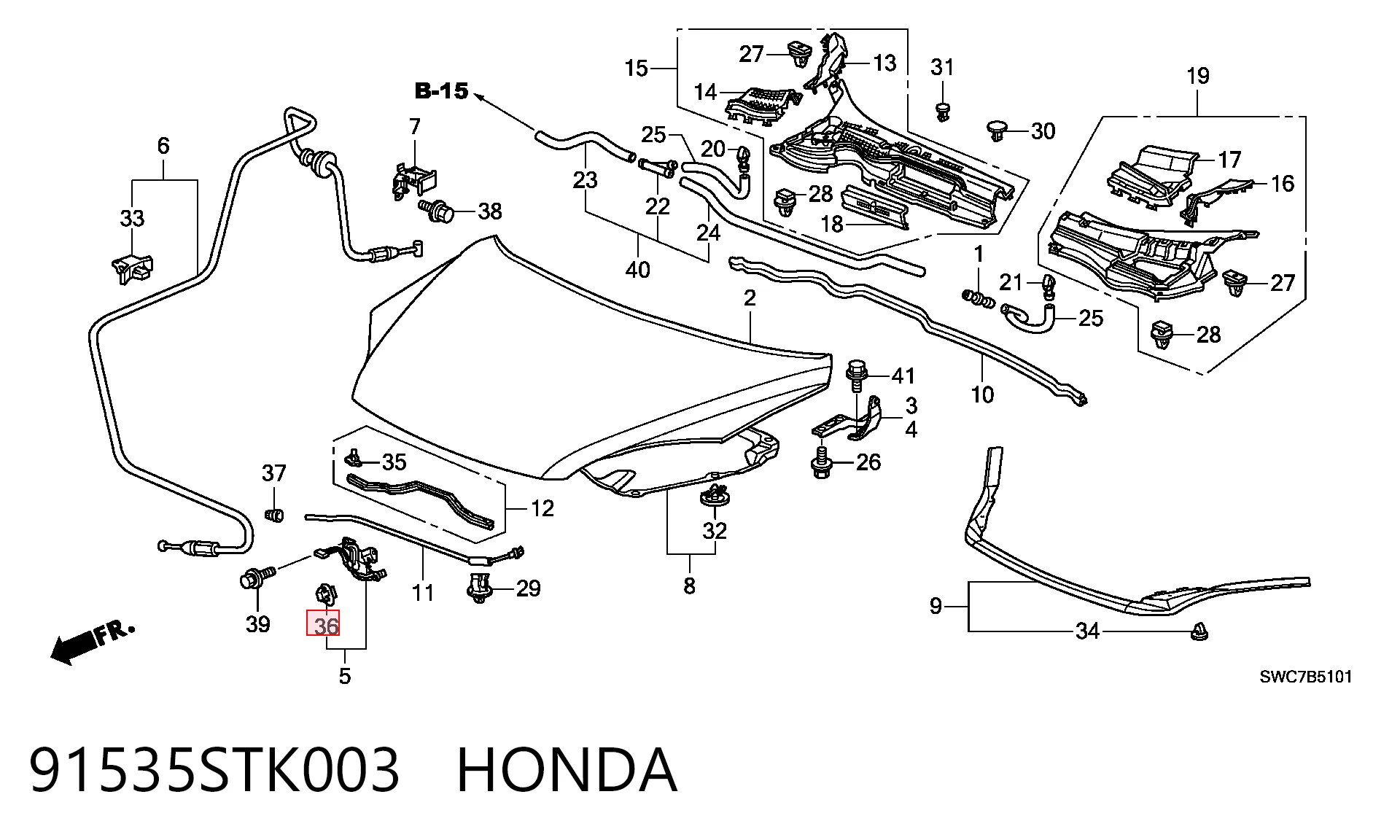 91535STK003 Honda