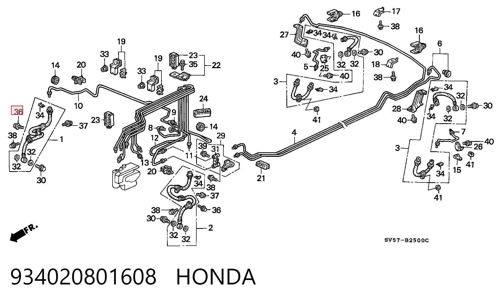 934020801608 Honda 