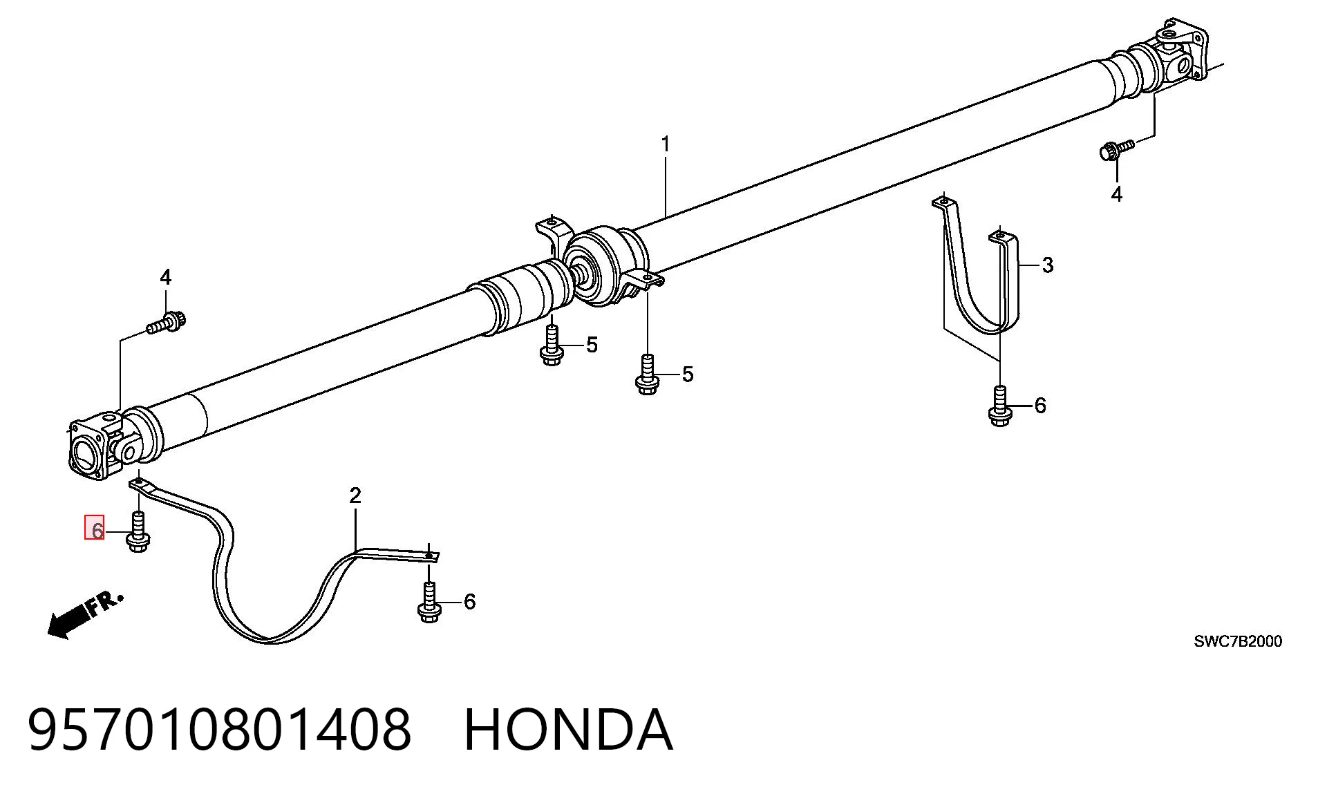 957010801408 Honda 