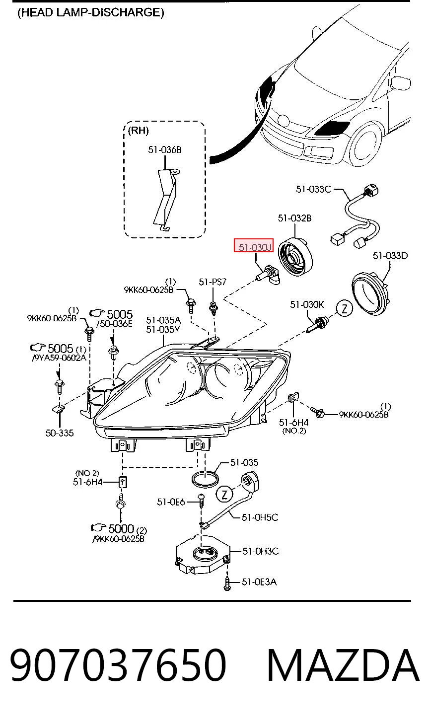 907037650 Mazda