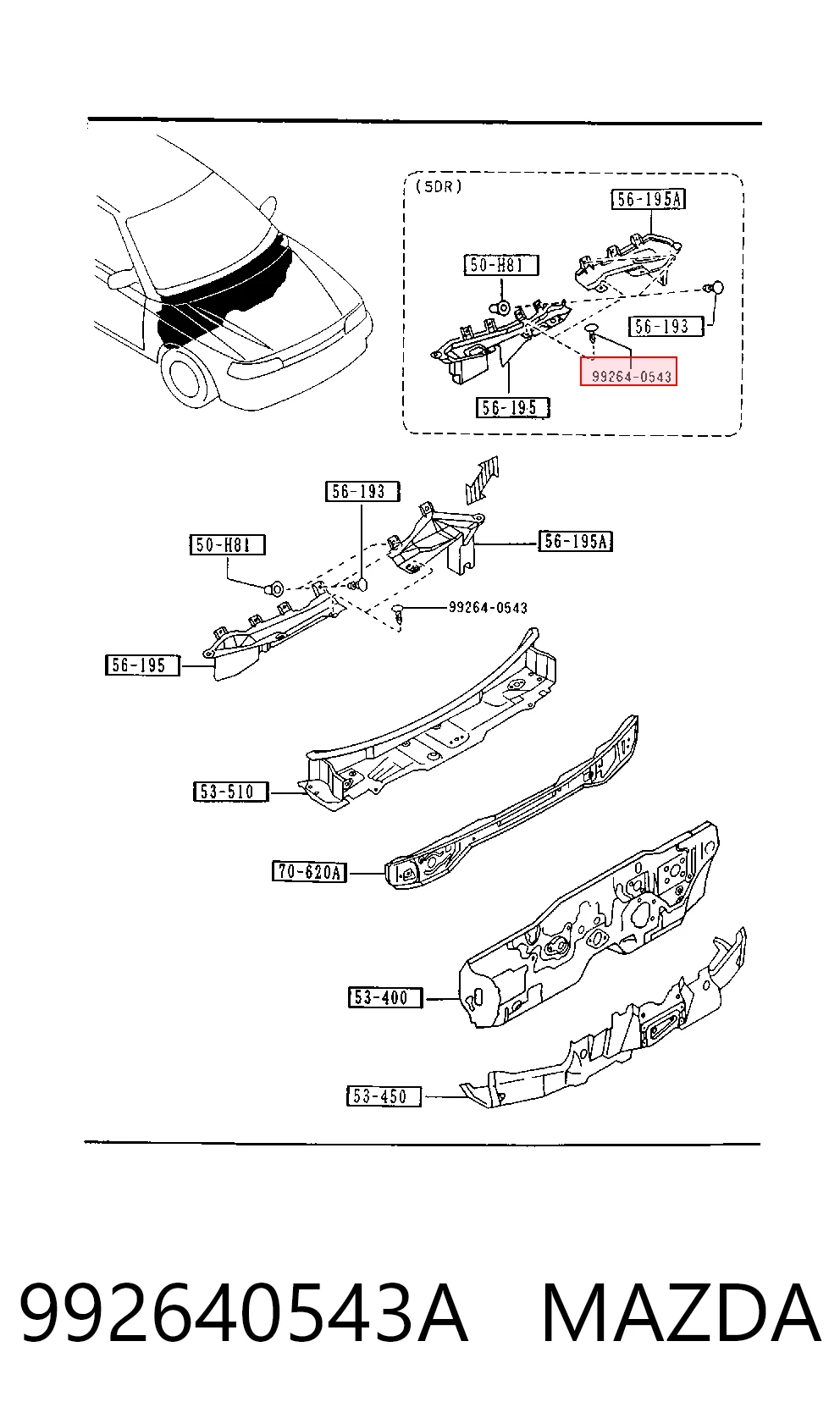 992640543A Mazda 