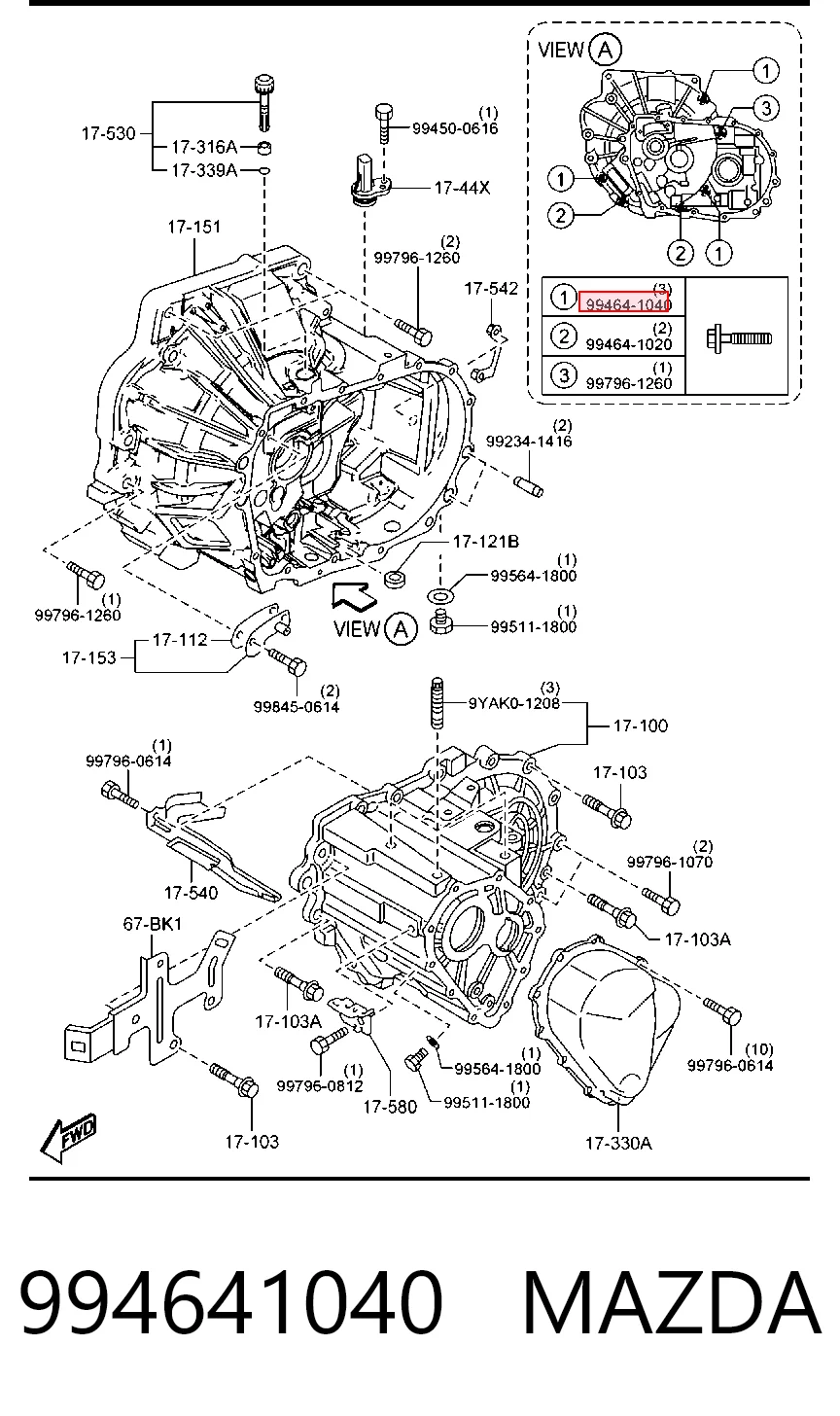 994641040 Mazda