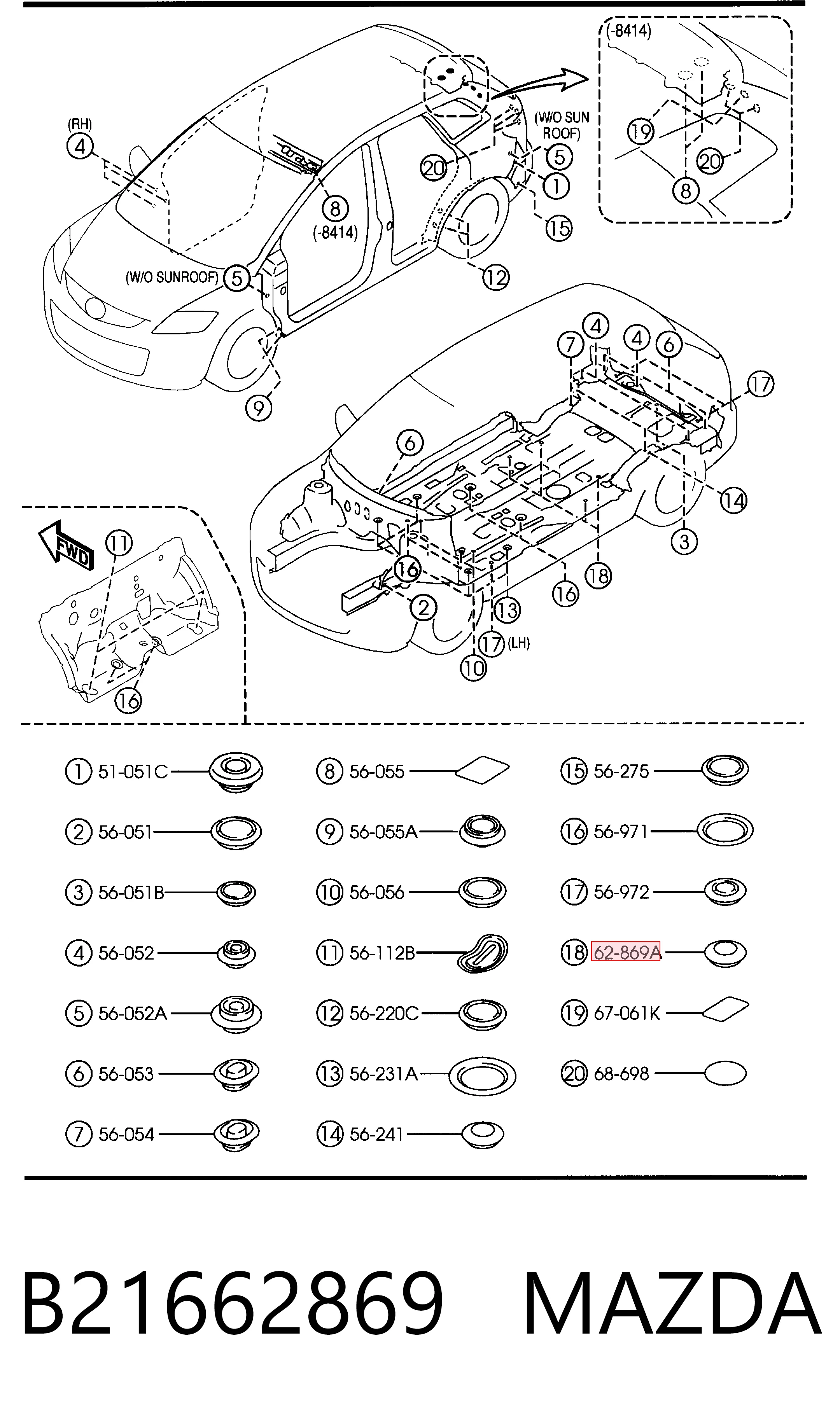 B21662869 Mazda