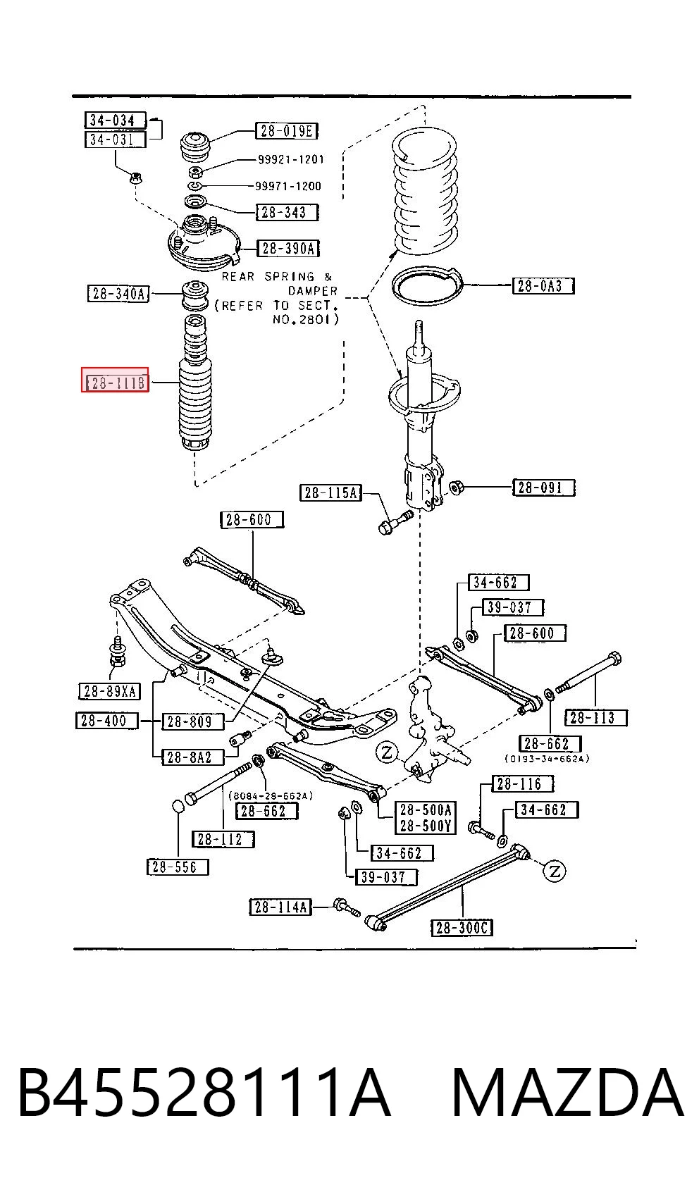 Отбойник задний NIPPON MOTORS NMS4194 цена, от 7.15 USD