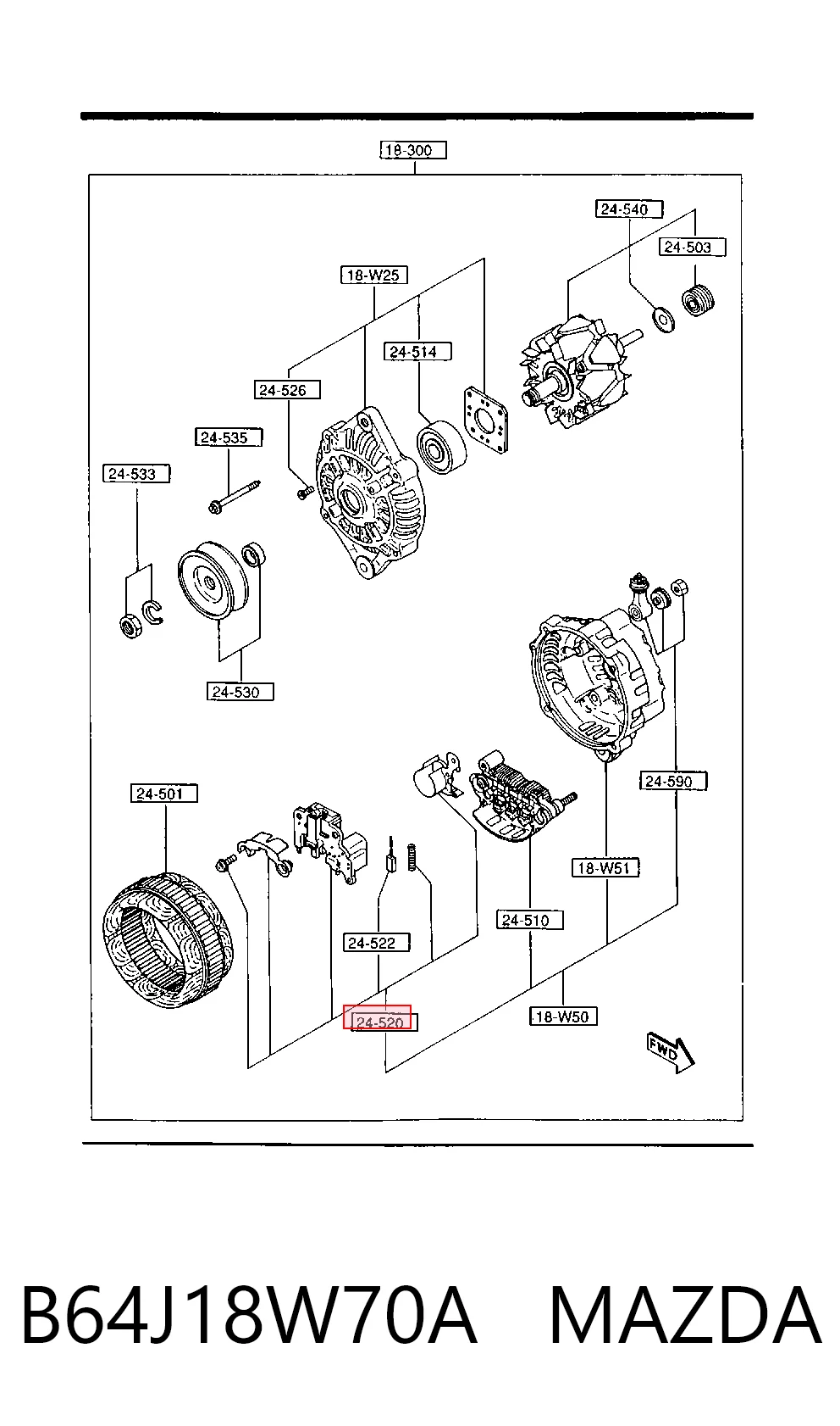 Реле генератора 135233 REMA-PARTS