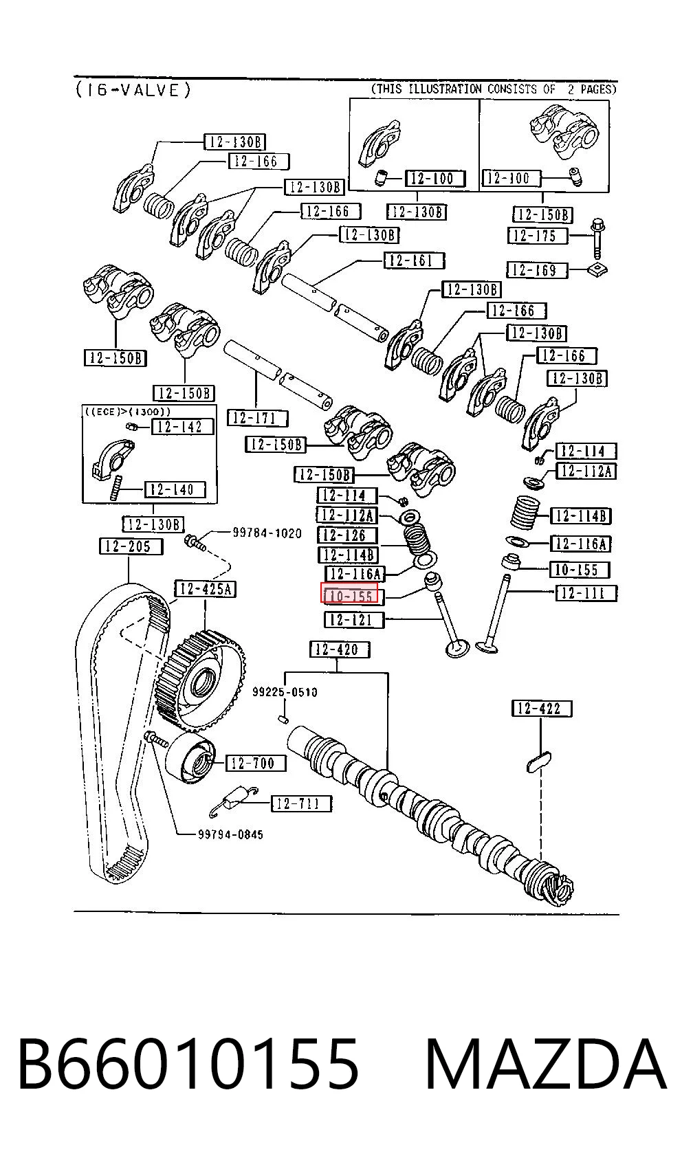 Сальники клапанов PB281 Payen