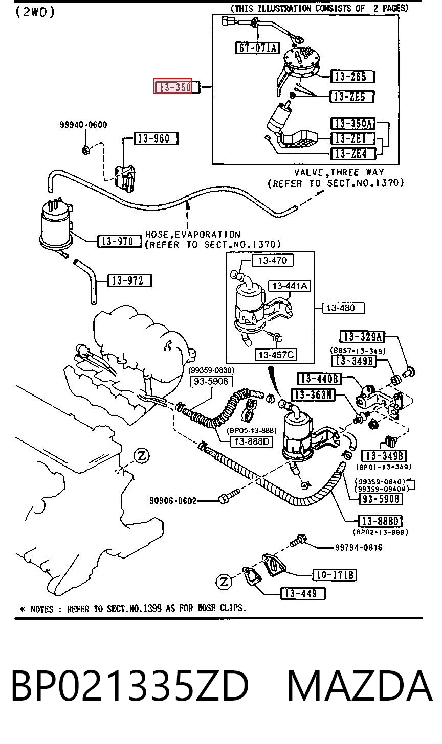 BP021335ZD Mazda