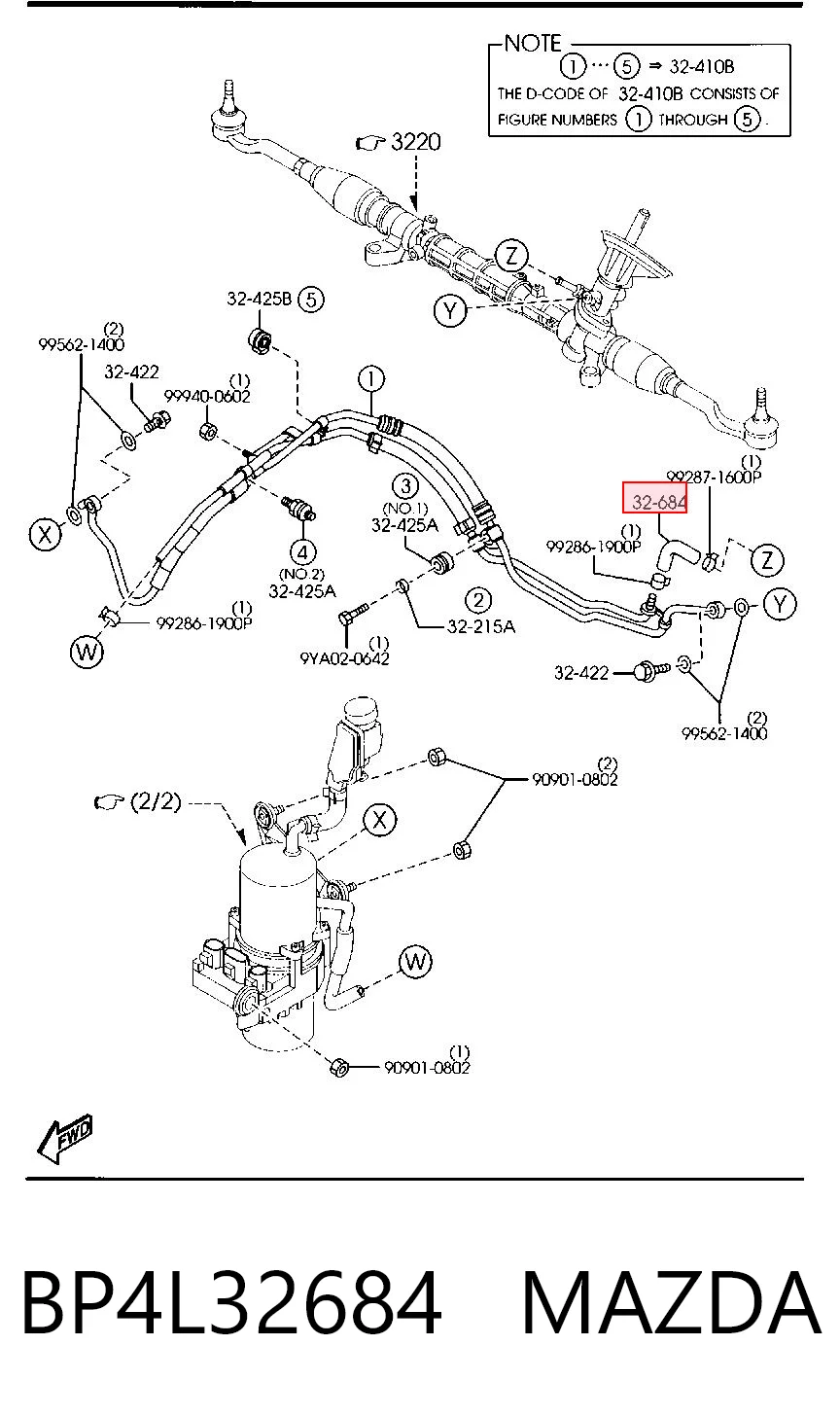 BP4L32684 Mazda 