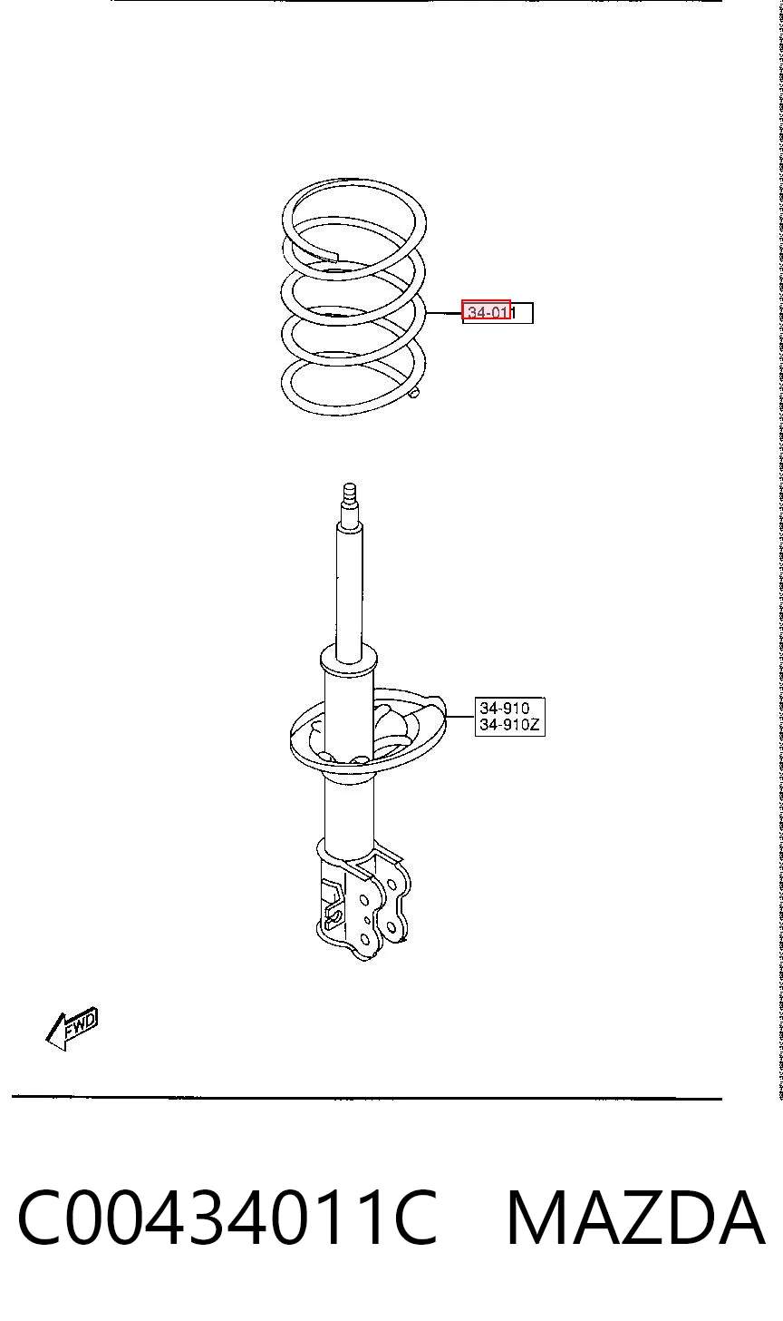 CS1680F Sato Tech Пружина передней подвески