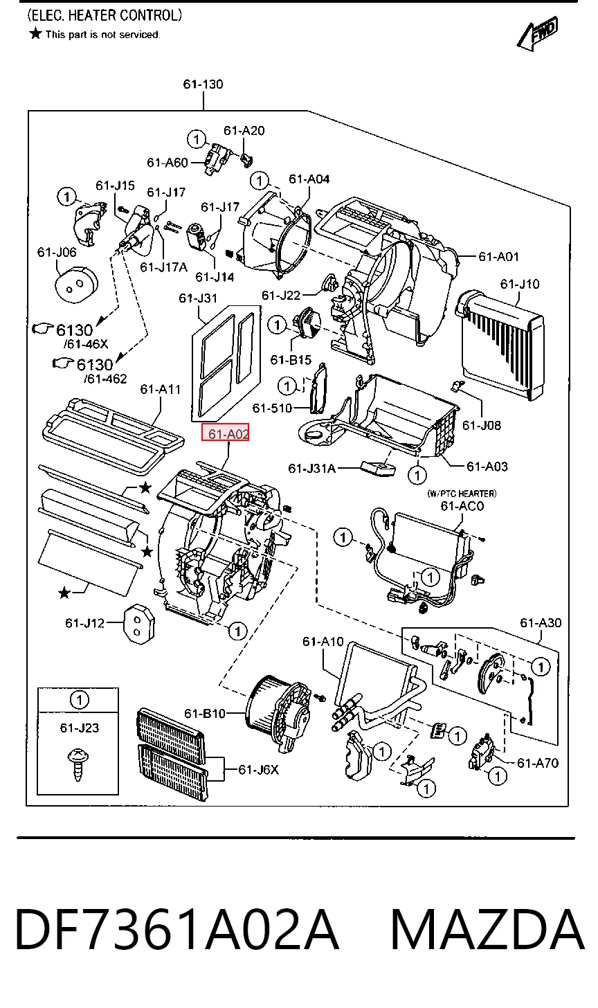 DF7361A02A Mazda