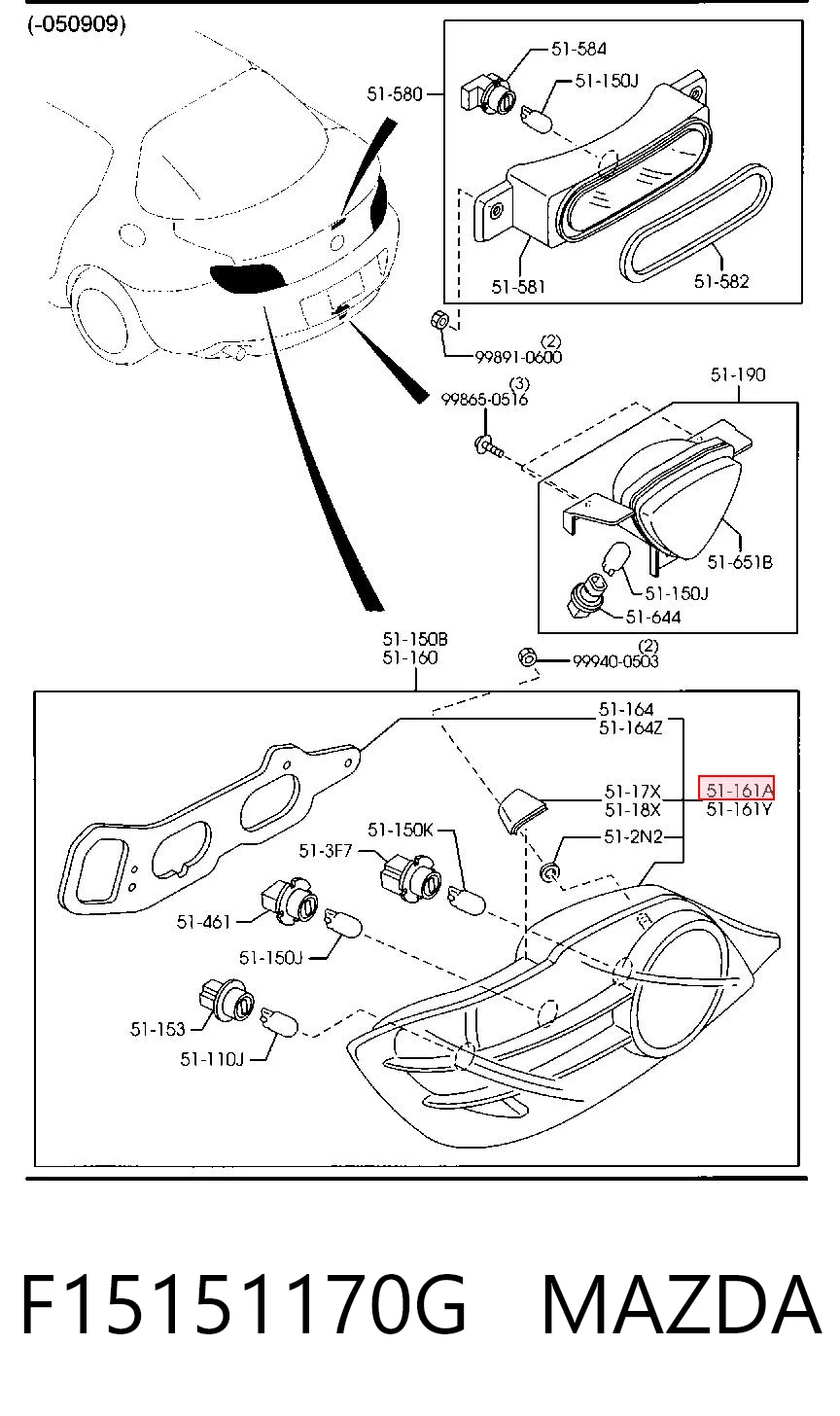 F15151170G Mazda