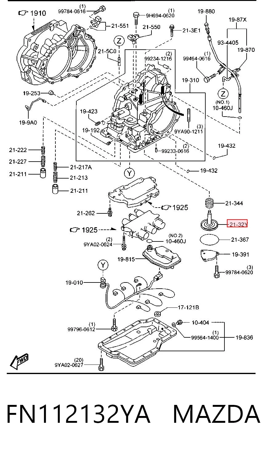 FN112132YA Mazda