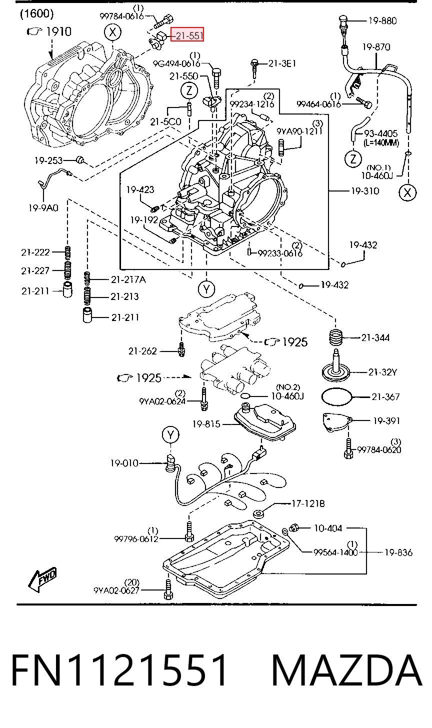 Датчик скорости Ford FN1121551 цена, от 18.28 USD