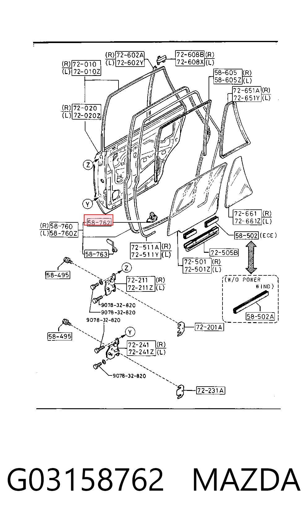 G03158762 Mazda 