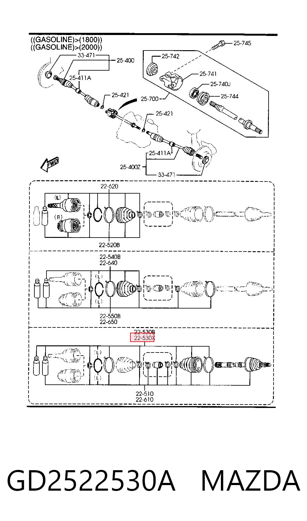 Пыльник ШРУСа передней полуоси наружный GKN-Spidan 0037036