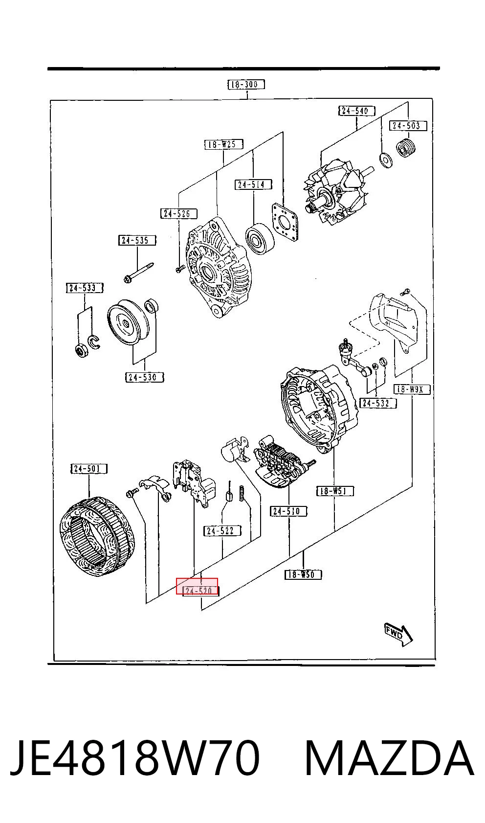 Реле регулятор генератора REMA-PARTS 135233