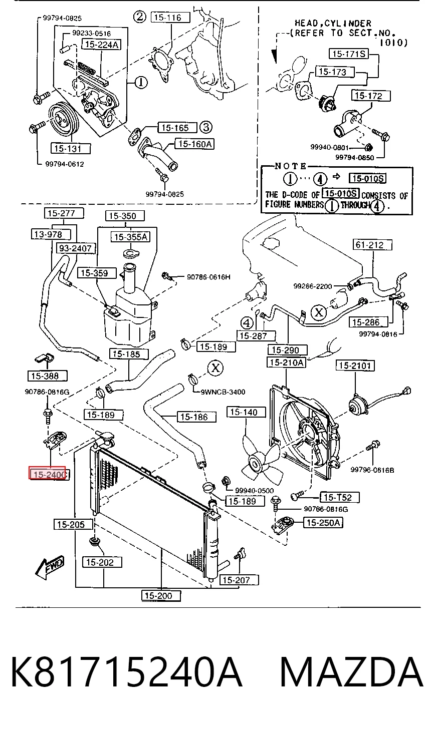 K81715240A Mazda
