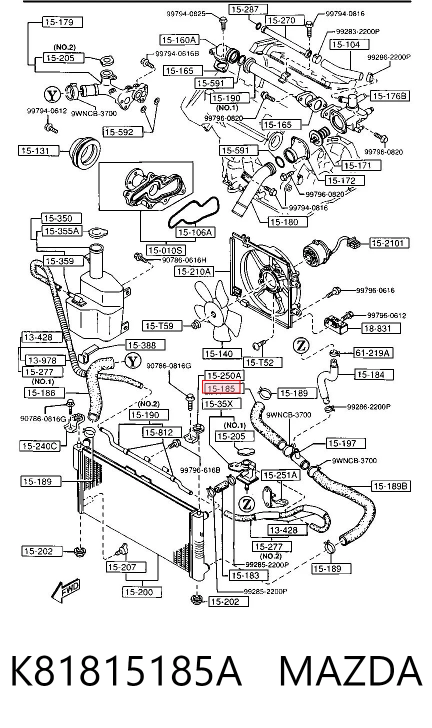 K81815185A Mazda
