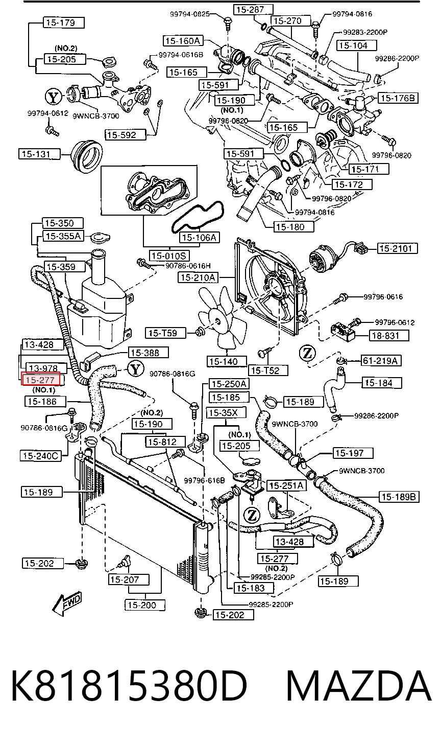 K81815380D Mazda