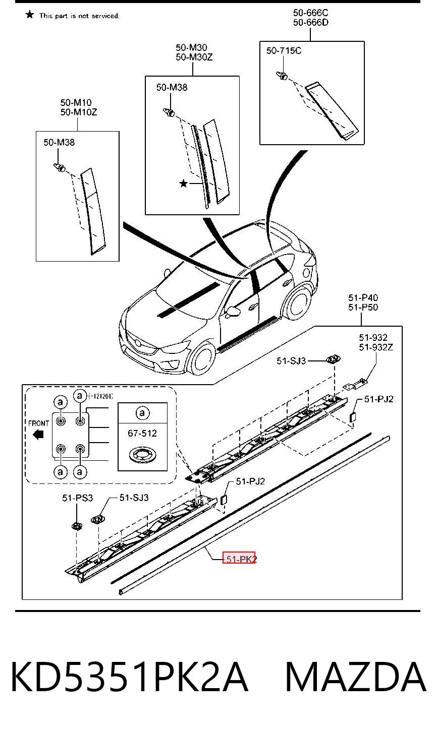 KD5351PK2A Mazda