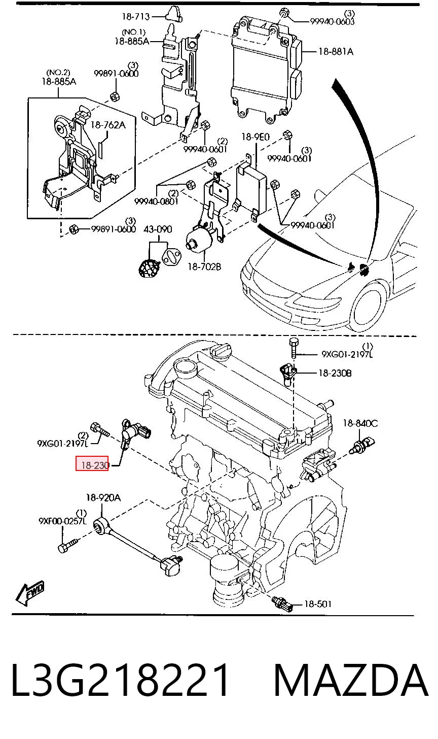 L3G218221 Mazda ДПКВ