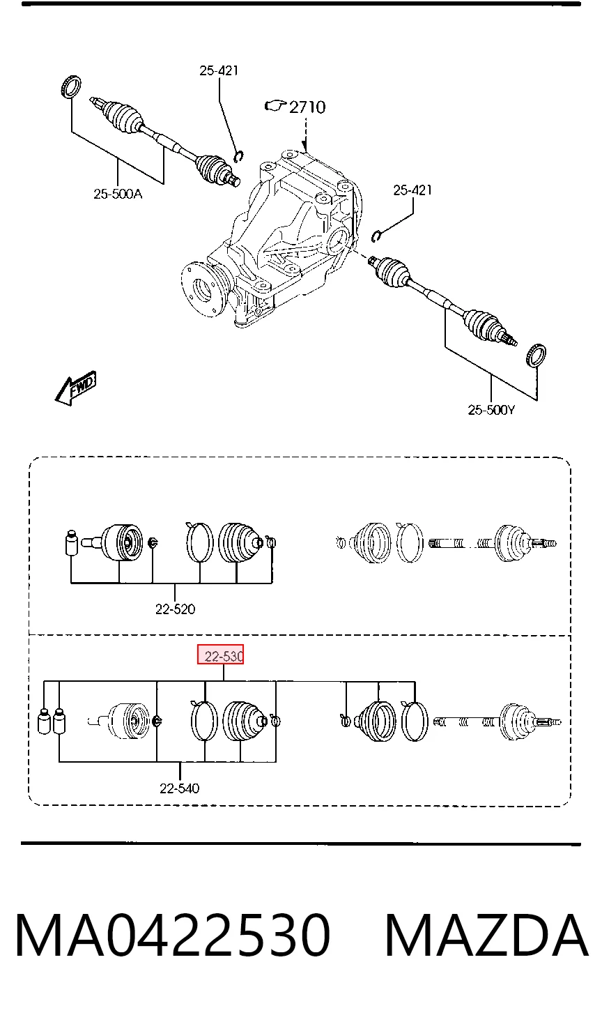 Чехол шруса GKN-Spidan 0023662 цена, от 9.96 USD