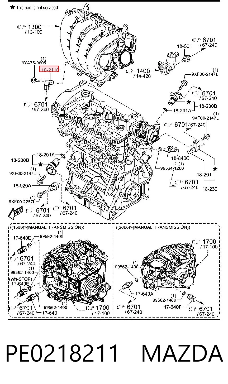 AS5680 Autlog Датчик давления воздуха
