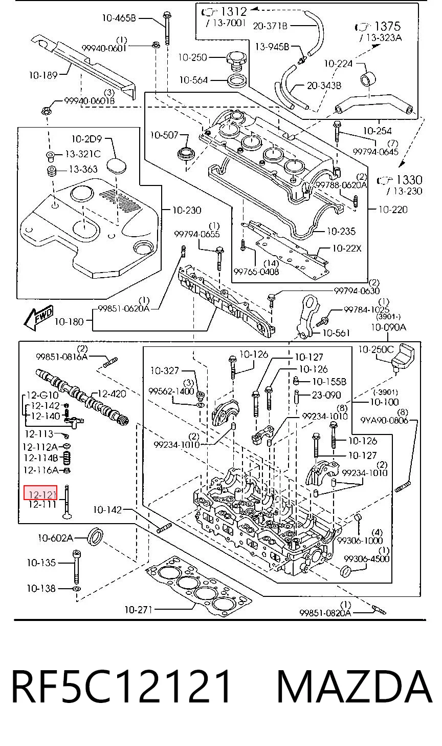 Выпускной клапан двигателя Freccia 6416RNT цена, от 8.64 USD