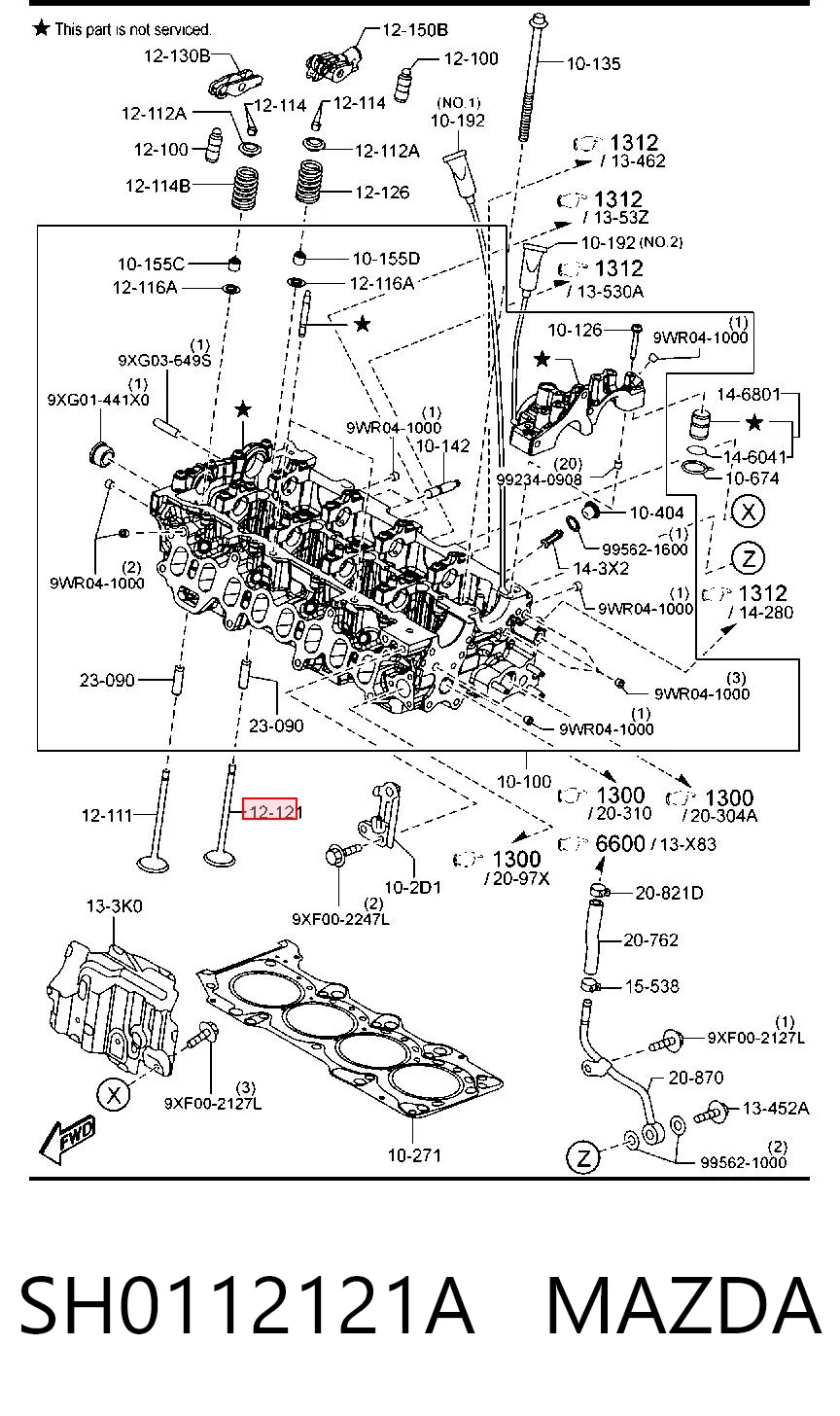 Купить SH0112121A Freccia Выпускной клапан