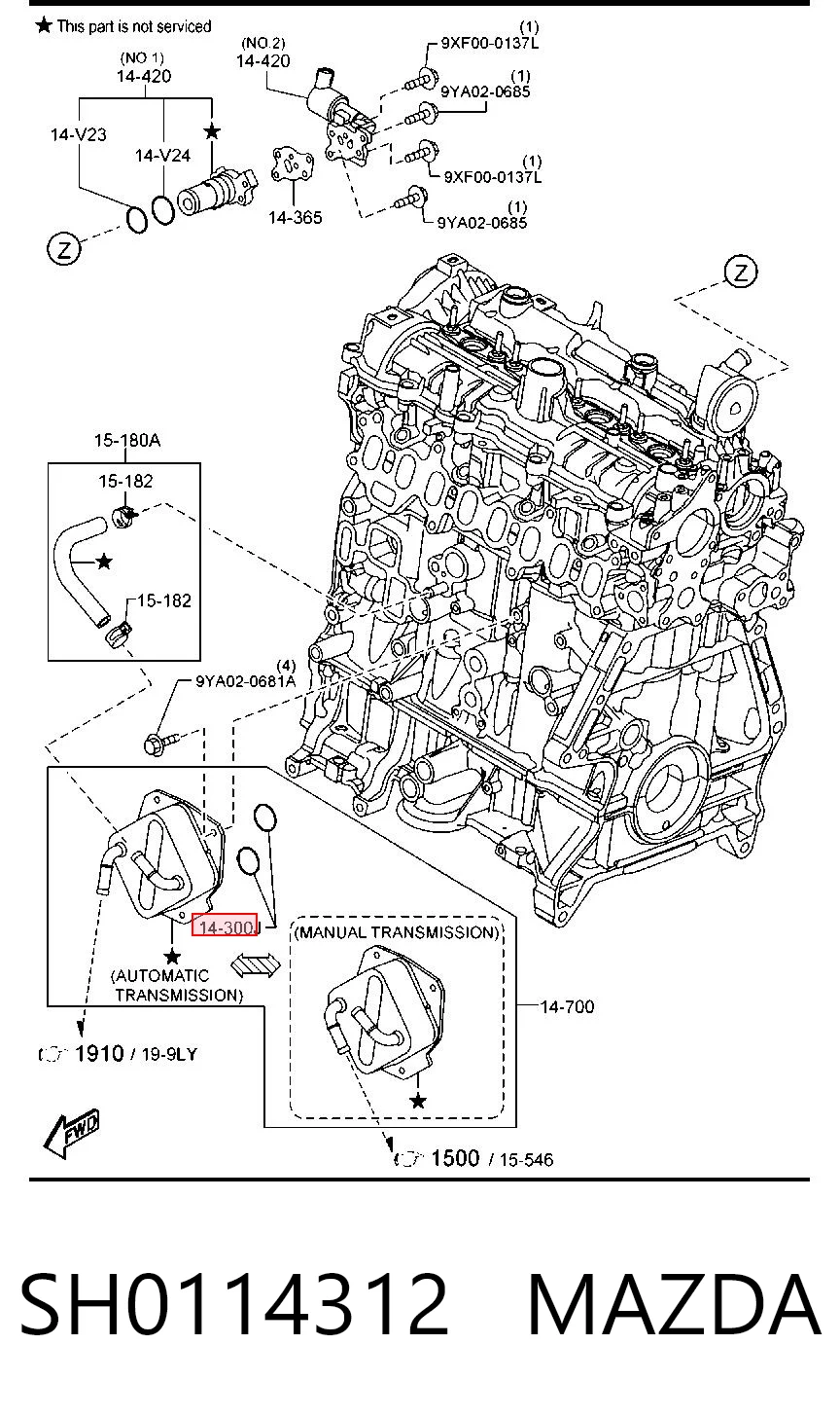 6000605224 Fiat/Alfa/Lancia Прокладка радиатора масляного