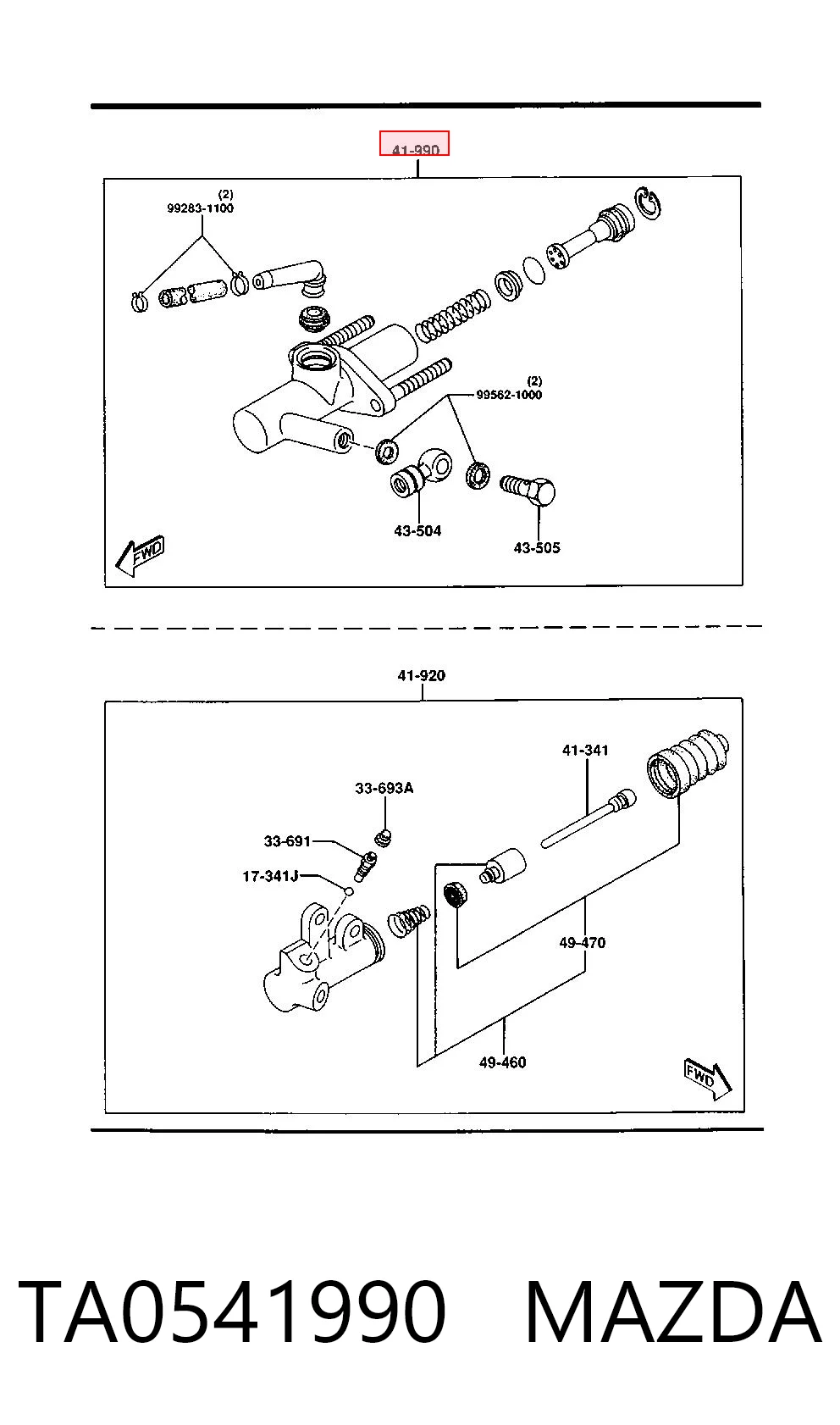 ГЦС Mazda Xedos 9 седан (TA) (1993 - 2000) цена, от 106.64 USD