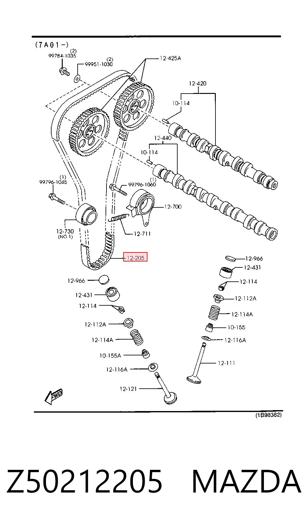ГРМ ремни NIPPON MOTORS TB41006