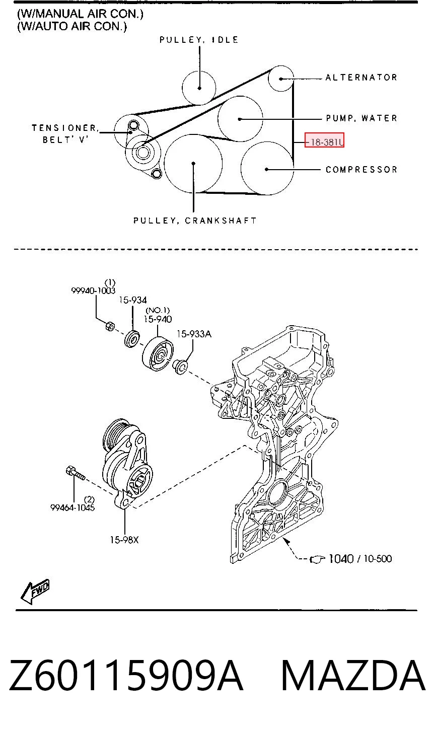 Z60115909A Mazda