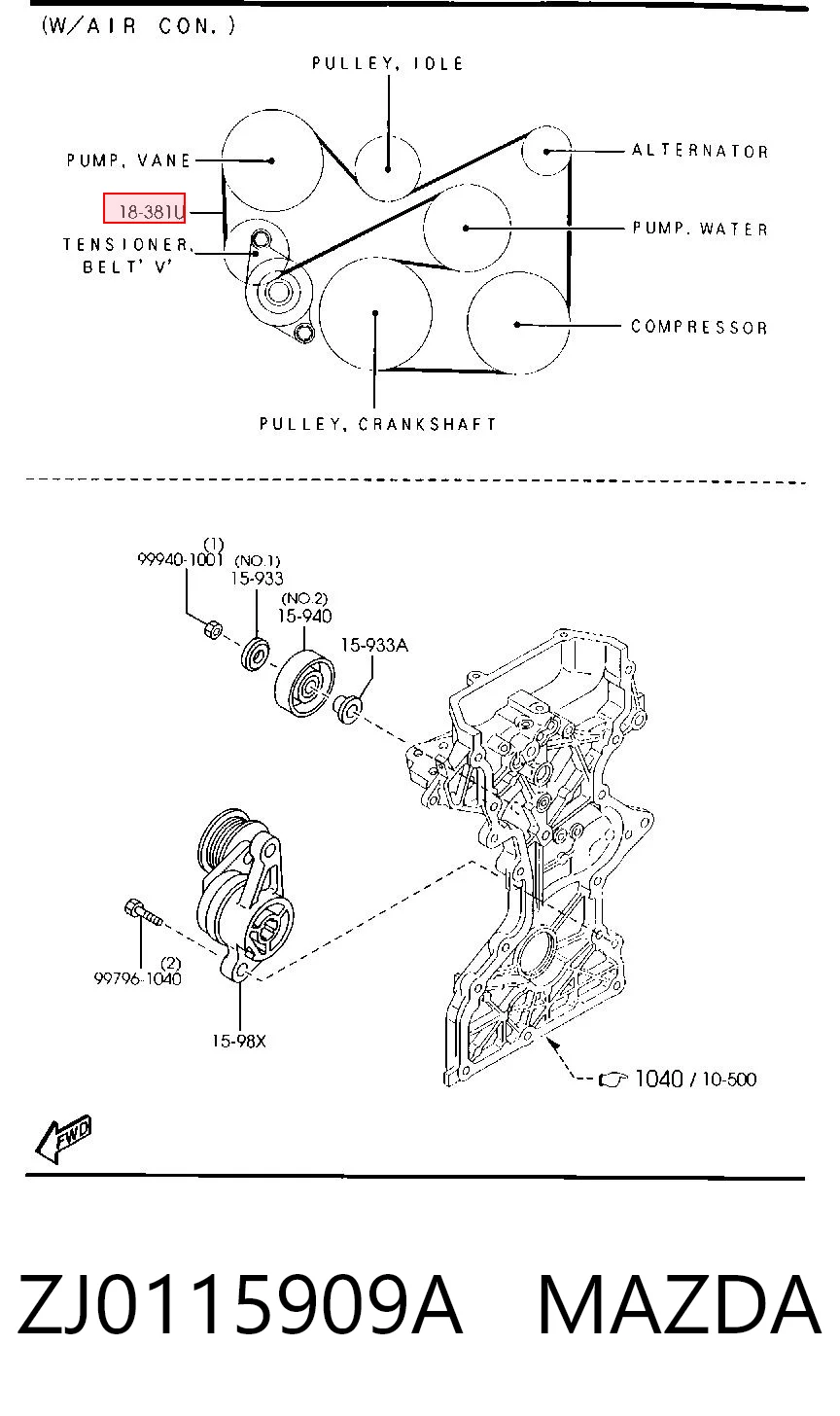 ZJ0115909A Mazda