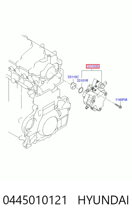 Купить 445010342 Bosch ТНВД