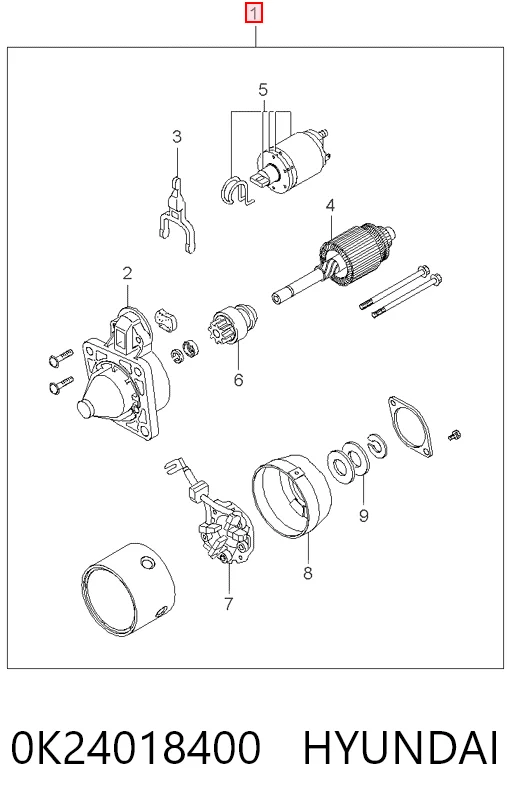 Стартер 986014991 Bosch