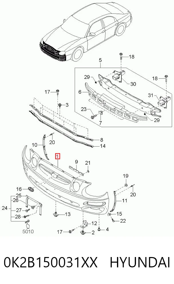 Бампер на авто Polcar 411107 цена, от 60.15 USD