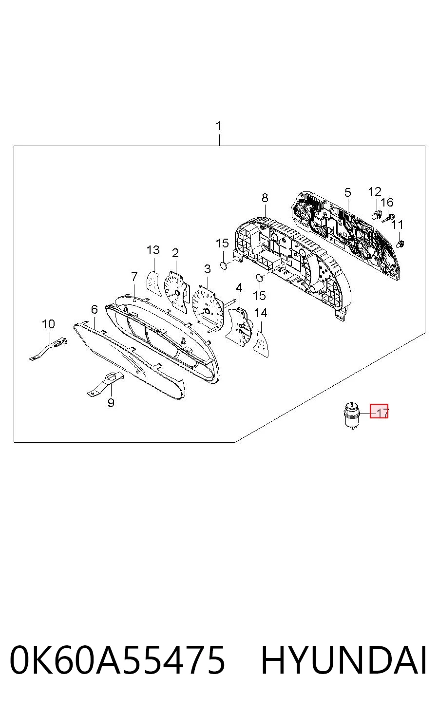 KB0303K Korea (oem) Датчик скорости спидометра